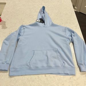 Bnwt Greyson lake fleece hoodie XXL light blue